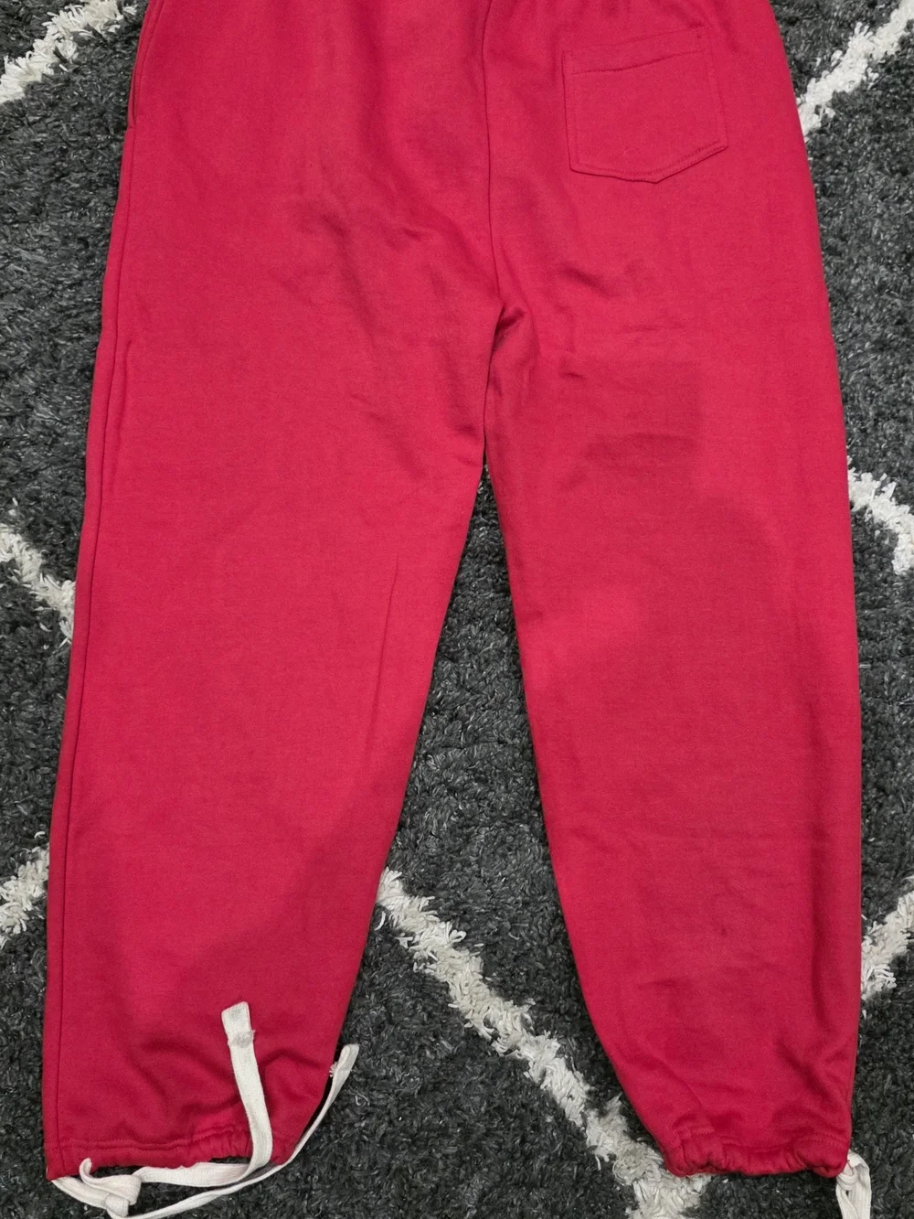 True Religion Brand Men's Red  Big Horseshoes Logo Sweatpants Pants XXXL